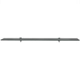 Vidaxl zwevend schap 100x10 cm 8 mm glas