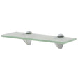 Vidaxl zwevend schap 30x10 cm 8 mm glas