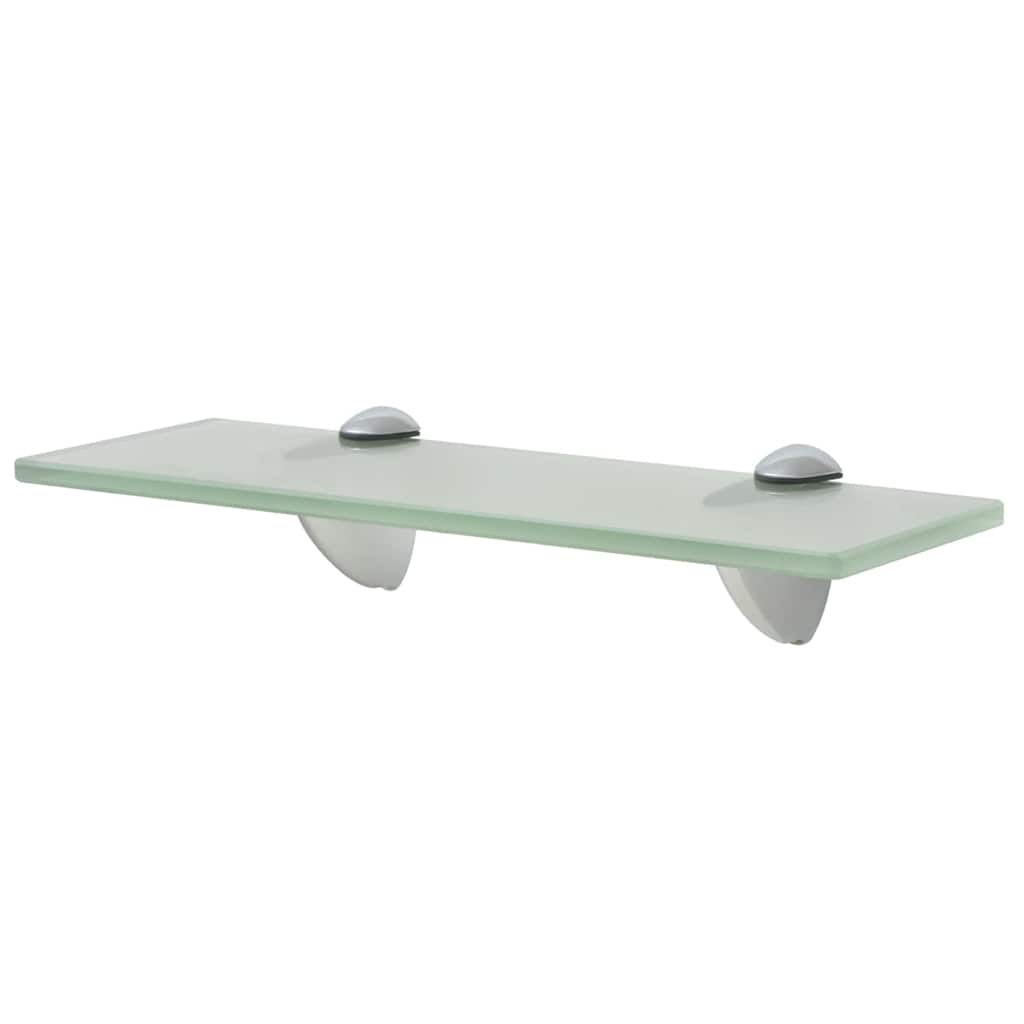 Vidaxl zwevend schap 30x10 cm 8 mm glas