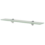 Vidaxl zwevend schap 60x10 cm 8 mm glas