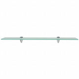 Vidaxl zwevend schap 70x20 cm 8 mm glas