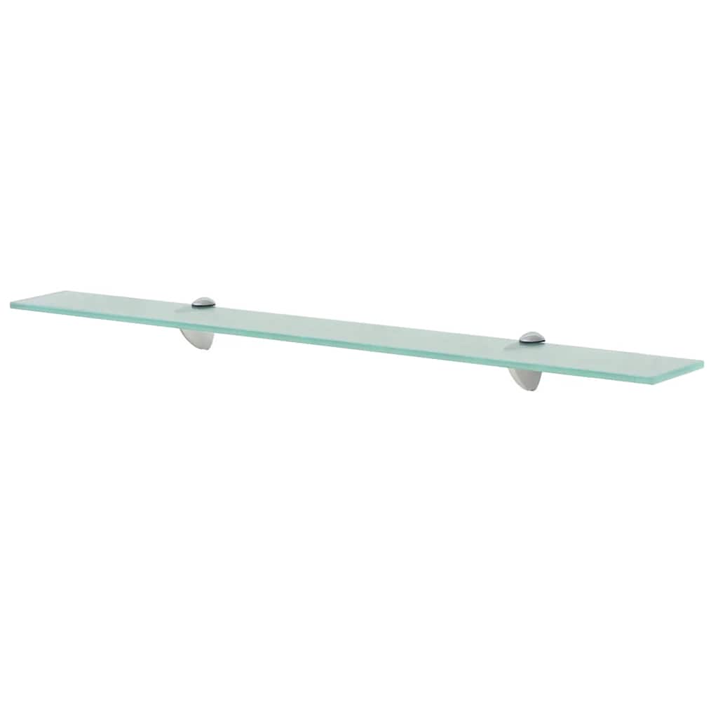 Vidaxl zwevende plank 80x20 cm 8 mm glas