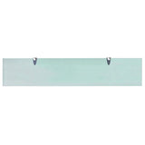 Vidaxl zwevend schap 100x20 cm 8 mm glas
