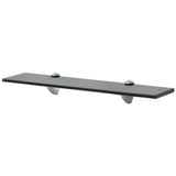 Vidaxl zwevend schap 50x20 cm 8 mm glas