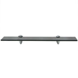 Vidaxl zwevend schap 50x20 cm 8 mm glas