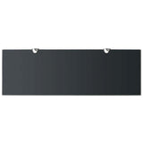 Vidaxl zwevend schap 60x20 cm 8 mm glas