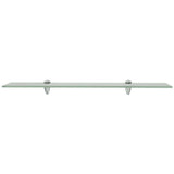 Vidaxl zwevend schap 70x20 cm 8 mm glas