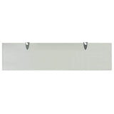 Vidaxl zwevend schap 80x20 cm 8 mm glas