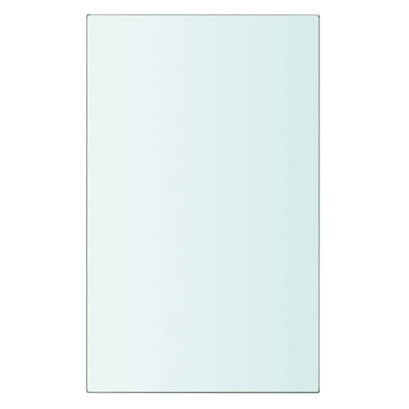 Vidaxl wandschap transparant 20x12 cm glas