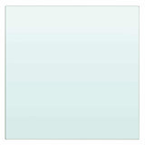 Vidaxl wandschap transparant 20x20 cm glas