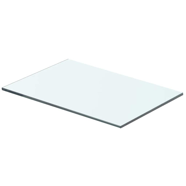 Vidaxl wandschap transparant 40x20 cm glas