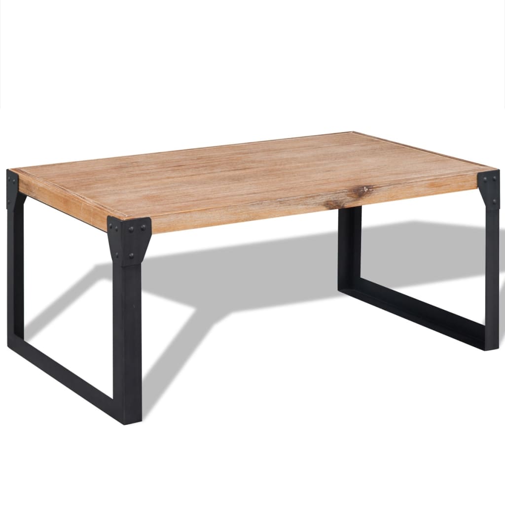 Vidaxl salontafel 100x60x45 cm massief acaciahout