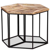 Vidaxl salontafel 56x48x40 cm massief mangohout