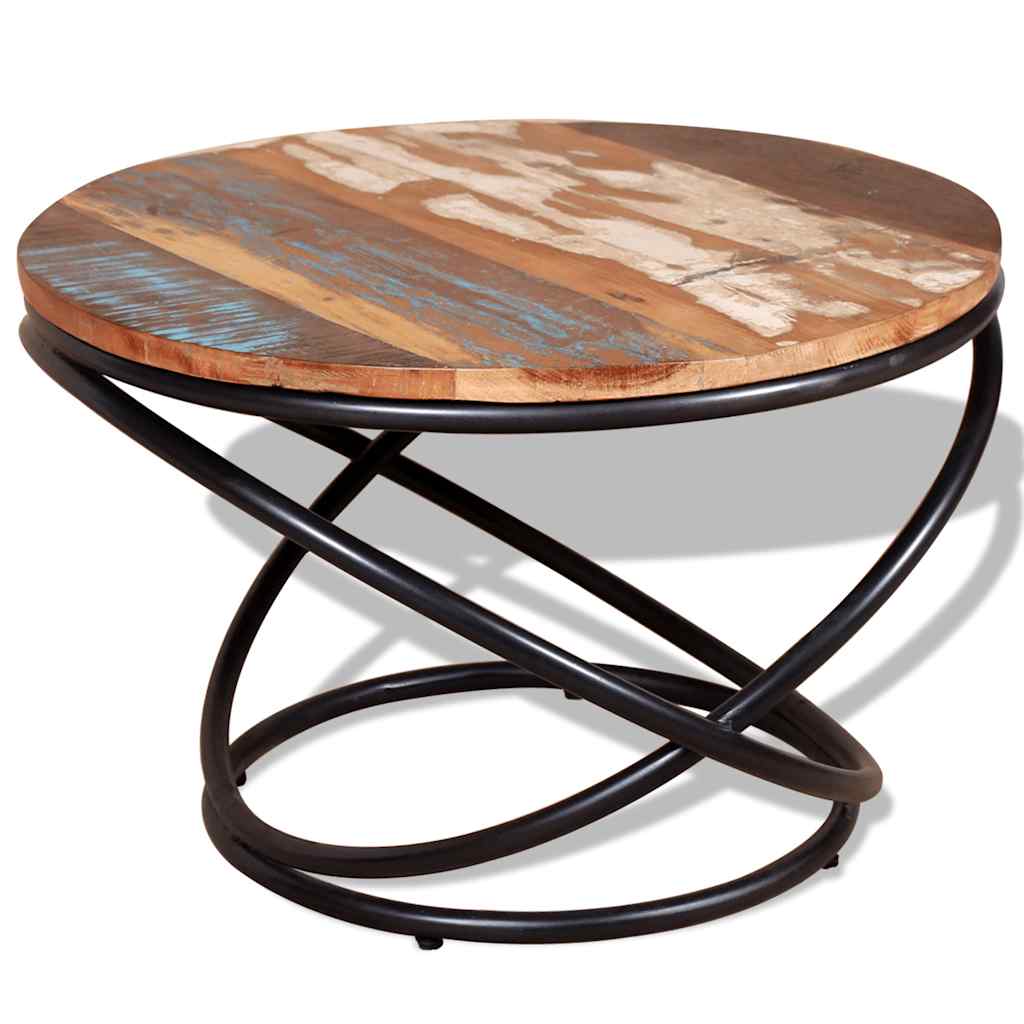 Vidaxl salontafel 60x60x40 cm massief gerecycled hout