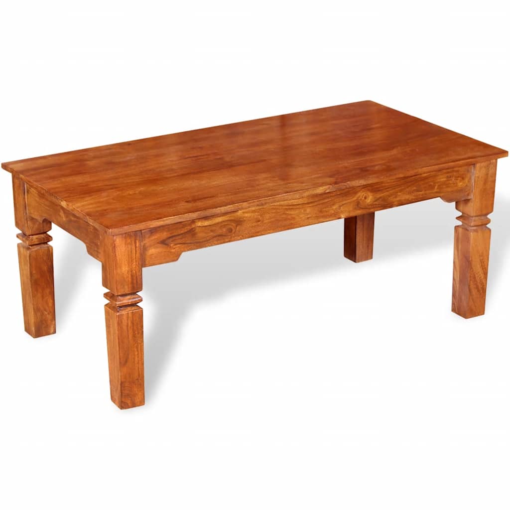 Vidaxl salontafel 110x60x45 cm massief hout