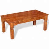 Vidaxl salontafel 110x60x45 cm massief hout