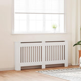 VIDAXL -Radiatorkonstruktion weißer MDF 172 cm