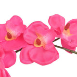 Vidaxl Künstliche Pflanzenorchidee mit Topf 30 cm Rot