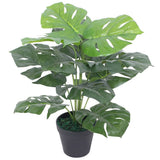 Vidaxl Künstliche Pflanze mit Topfmonstera 45 cm Grün