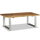 Vidaxl salontafel 100x60x38 cm massief gerecycled hout