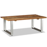 Vidaxl salontafel 100x60x38 cm massief gerecycled hout