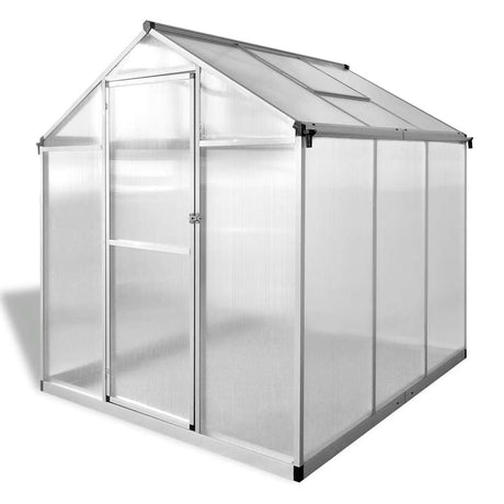 Vidaxxl Gartengewächshaus 3,46 m² verstärktes Aluminium