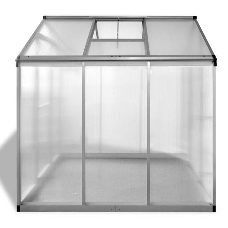 Vidaxxl Gartengewächshaus 3,46 m² verstärktes Aluminium