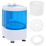 Vidaxl Mini -Waschmaschine mit einer einzigen Drum 2,6 kg