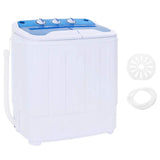 Vidaxl Mini -Waschmaschine mit Doppeltrommel 5,6 kg