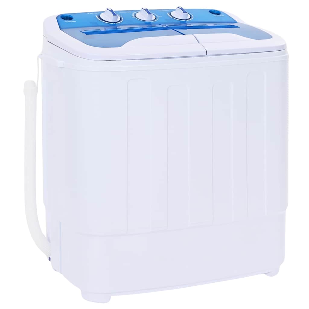 Vidaxl Mini -Waschmaschine mit Doppeltrommel 5,6 kg