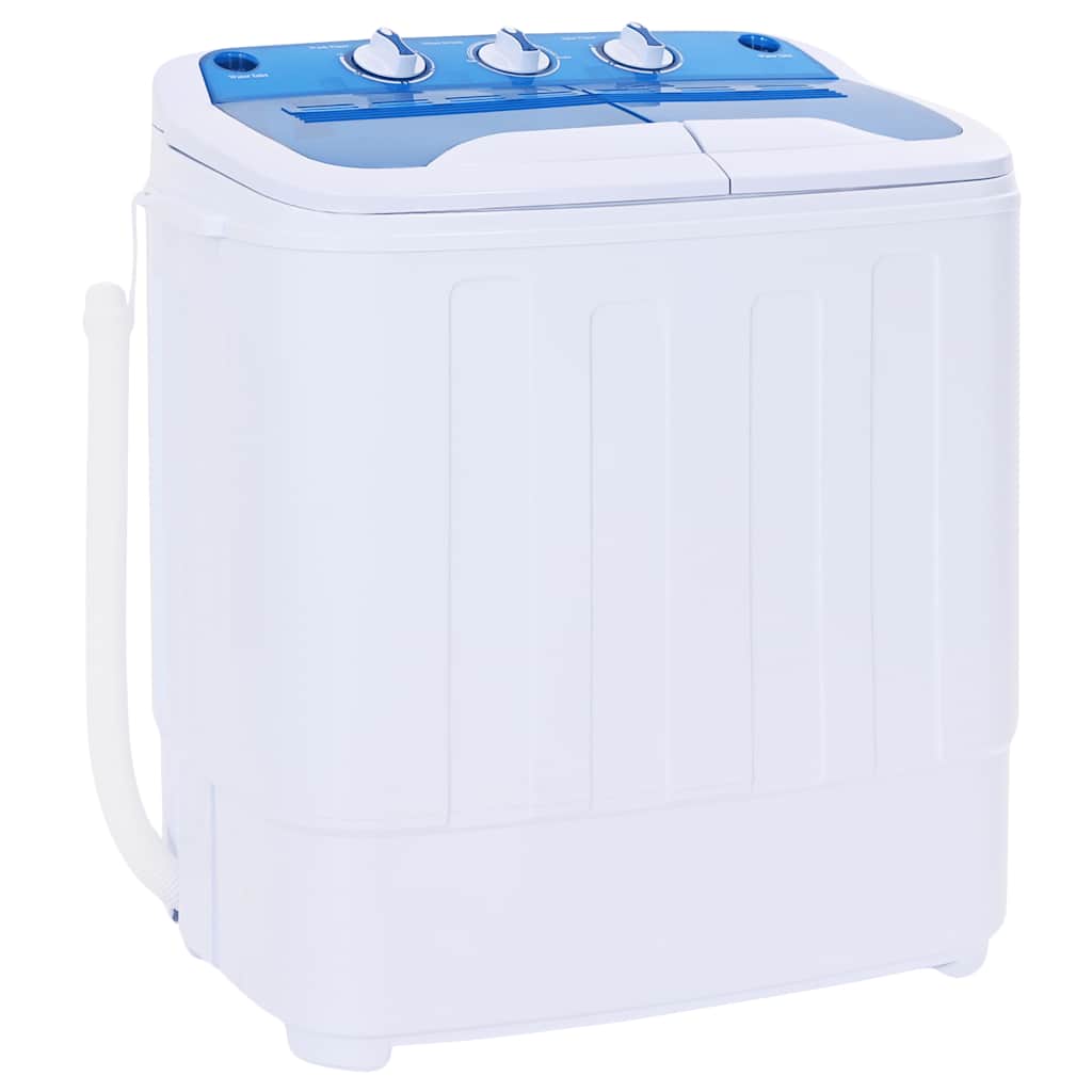 Vidaxl Mini -Waschmaschine mit Doppeltrommel 5,6 kg