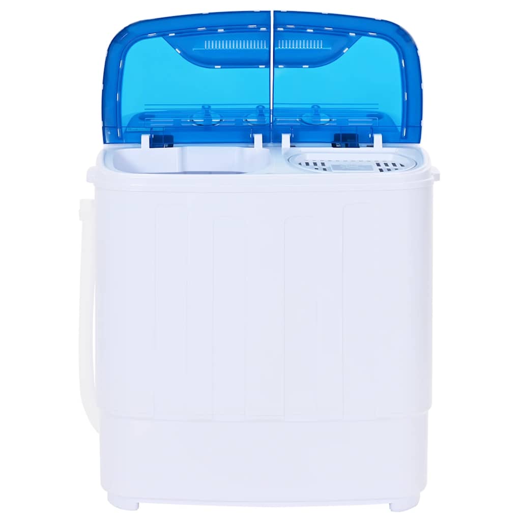Vidaxl Mini -Waschmaschine mit Doppeltrommel 5,6 kg