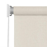 Vidaxl rolgordijn voor buiten 105(b)x140(h) cm crèmekleurig