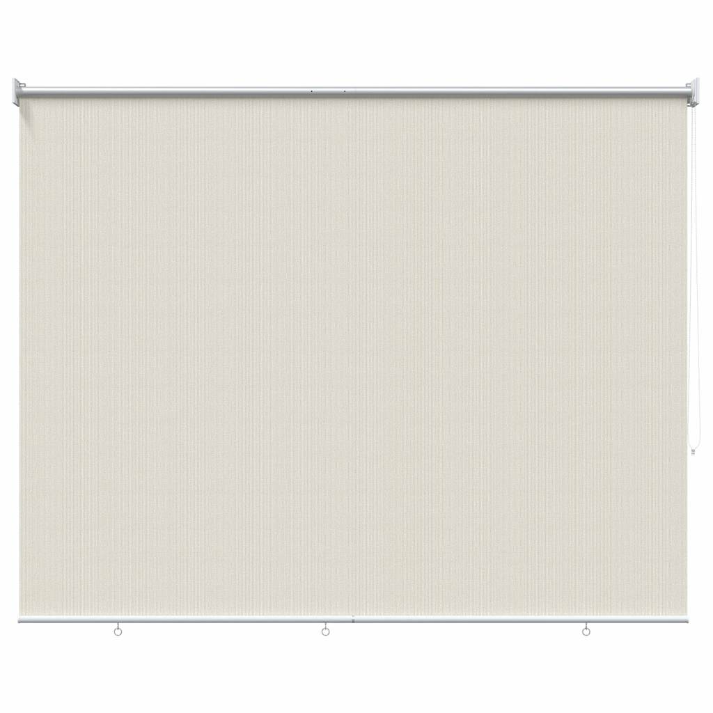 Vidaxl rolgordijn voor buiten 165(b)x140(h) cm crèmekleurig