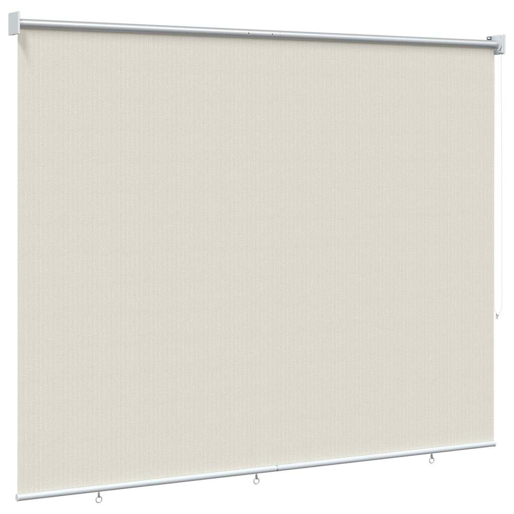 Vidaxl rolgordijn voor buiten 165(b)x140(h) cm crèmekleurig