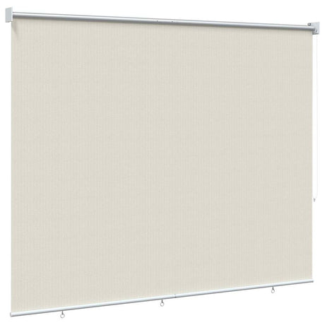 Vidaxl rolgordijn voor buiten 165(b)x140(h) cm crèmekleurig