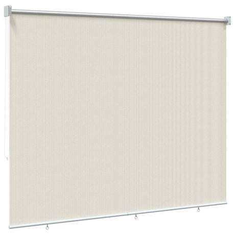 Vidaxl rolgordijn voor buiten 185(b)x140(h) cm crèmekleurig