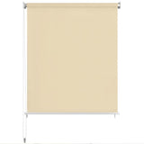 Vidaxl Roller Blind für außerhalb von 120 x 230 cm Creme