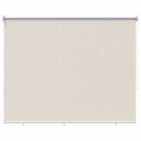 Vidaxl rolgordijn voor buiten 145(b)x230(h) cm crèmekleurig