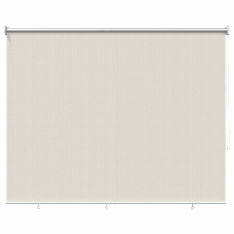 Vidaxl rolgordijn voor buiten 145(b)x230(h) cm crèmekleurig