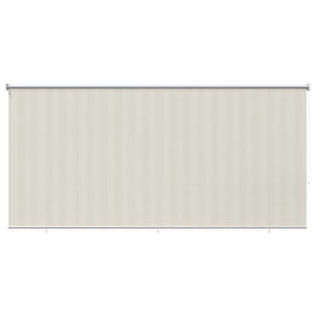 Vidaxl rolgordijn voor buiten 245(b)x230(h) cm crèmekleurig