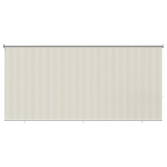 Vidaxl rolgordijn voor buiten 245(b)x230(h) cm crèmekleurig