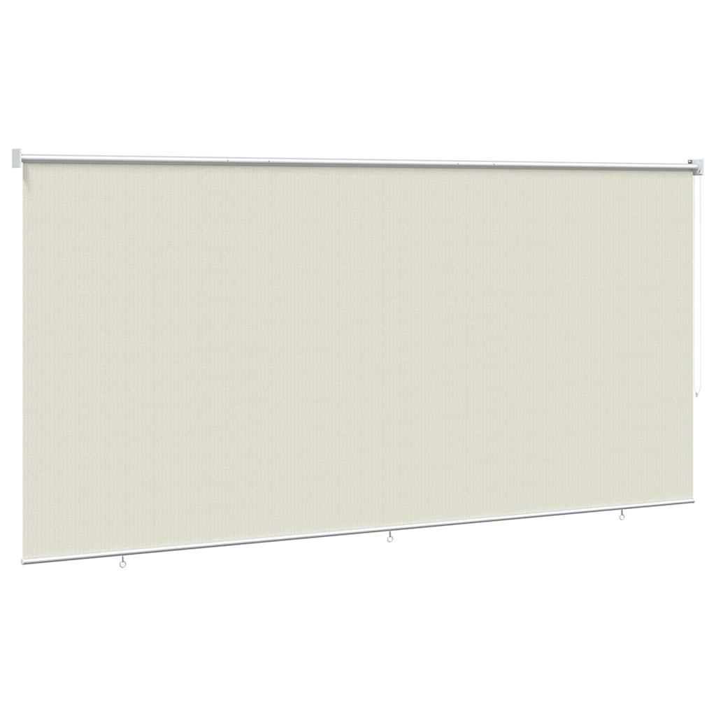 Vidaxl rolgordijn voor buiten 245(b)x230(h) cm crèmekleurig