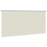 Vidaxl rolgordijn voor buiten 245(b)x230(h) cm crèmekleurig