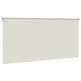 Vidaxl rolgordijn voor buiten 245(b)x230(h) cm crèmekleurig