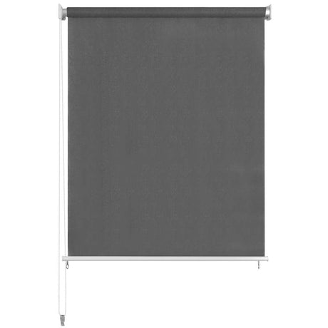 Vidaxl rolgordijn voor buiten 165(b)x230(h) cm antracietkleurig