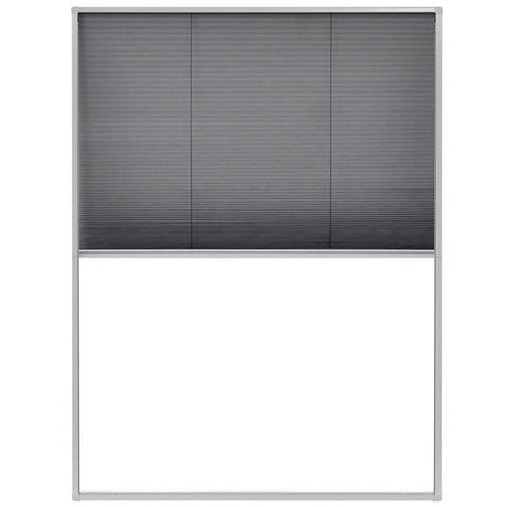 Vidaxl Raamhor Plissé 60x80 cm Aluminium