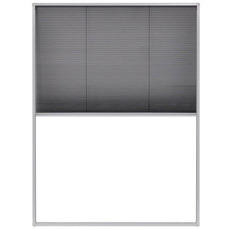 Vidaxl Raamhor Plissé 60x80 cm Aluminium