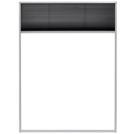 Vidaxl Raamhor Plissé 60x80 cm Aluminium