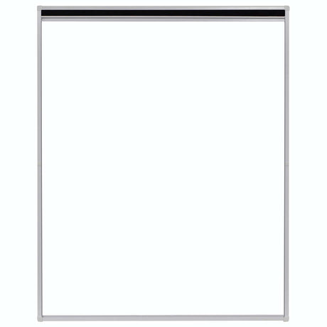 Vidaxx Plissee-Fenstergitter 80x100 cm Aluminium